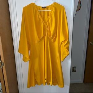 Plus Plunge Kimono Sleeve Skater Dress . Size 18